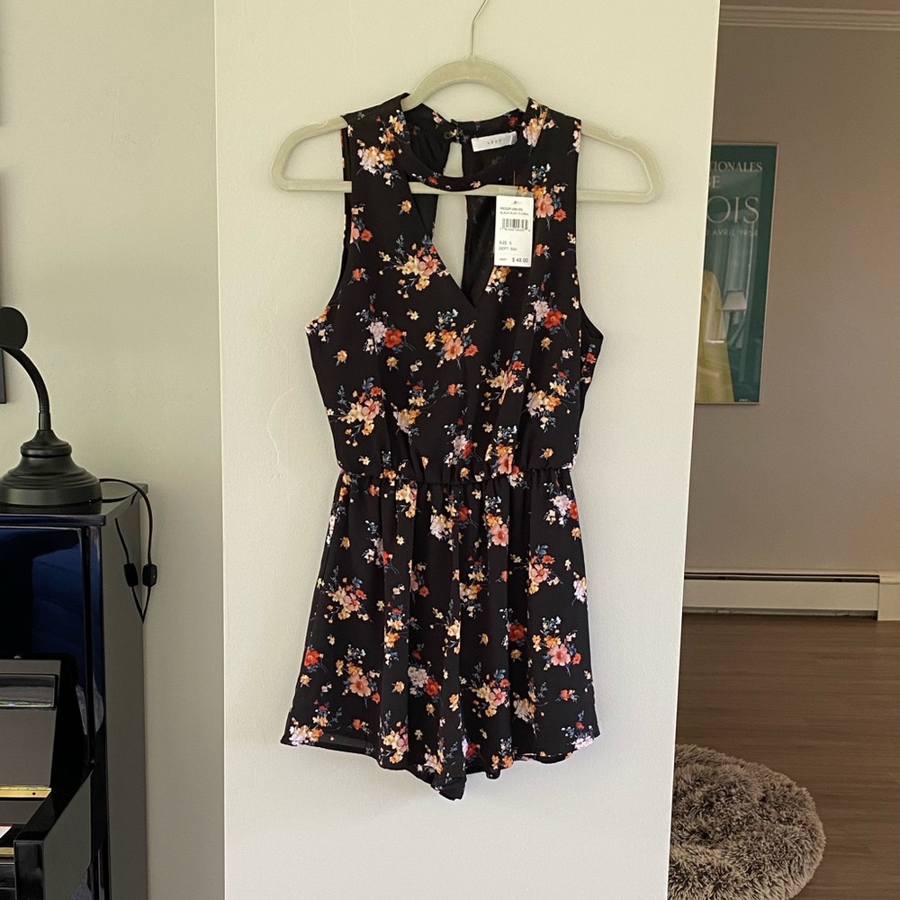 Lush sleeveless romper